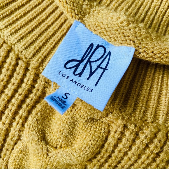 dRA Los Angeles Yellow Ruffle Chic Sweater - Picture 6 of 6